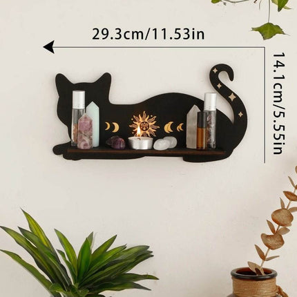 Moon Cat Small Shelf Storage Rack Home Essentials - Home Essentials - Nostalgia - Mad Fly Essentials