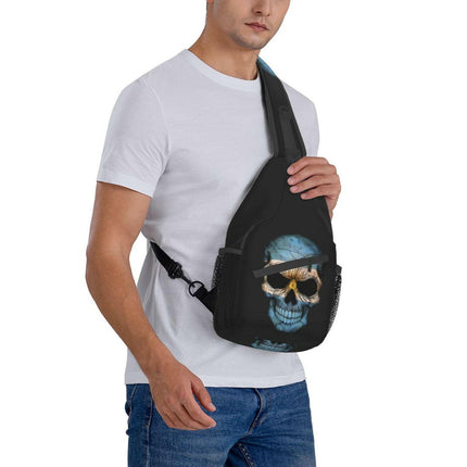 Men Alien 3D Crossbody Sling Bags - Men's Fashion Mad Fly Essentials