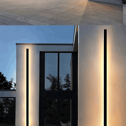 Motion Sensing 1P65 Long LED Wall Sconce - LED Wall Sconce - Sun Home - Mad Fly Essentials