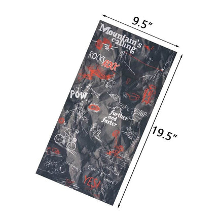 Motorcycle 3D Seamless Sport Neck Gaiter Balaclava - Mad Fly Essentials