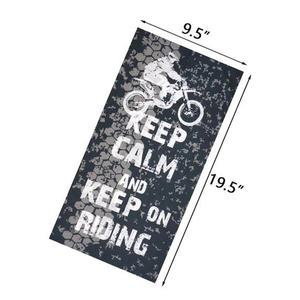 Motorcycle 3D Seamless Sport Neck Gaiter Balaclava - Mad Fly Essentials