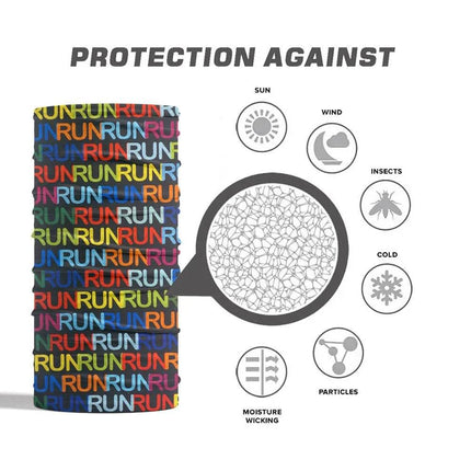 Motorcycle 3D Seamless Sport Neck Gaiter Balaclava - Balaclava - Fandana Gear - Mad Fly Essentials