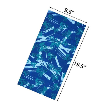 Motorcycle 3D Seamless Sport Neck Gaiter Balaclava - Mad Fly Essentials