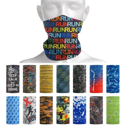 Motorcycle 3D Seamless Sport Neck Gaiter Balaclava - Balaclava - Fandana Gear - Mad Fly Essentials