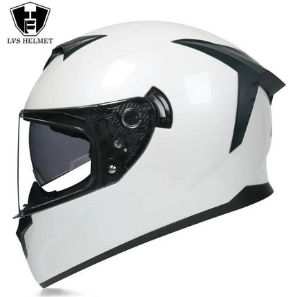 Double Visor 3D Dragon Motorcycle Helmet - Motorcycle Helmet - LVS - Mad Fly Essentials