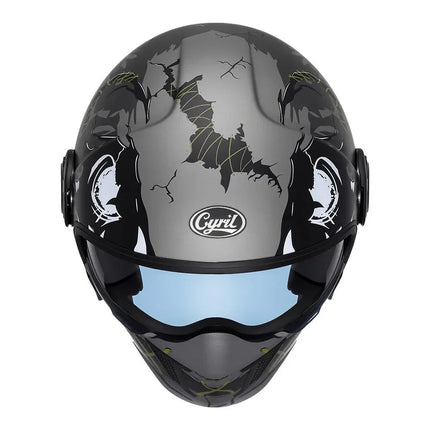 Motorcycle Helmet 3/4 Joker Full Face Helmet - Motorcycle Helmet - Cyril - Mad Fly Essentials