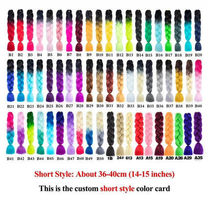 Motorcycle Helmet Braids Multicolor Ponytail - Mad Fly Essentials