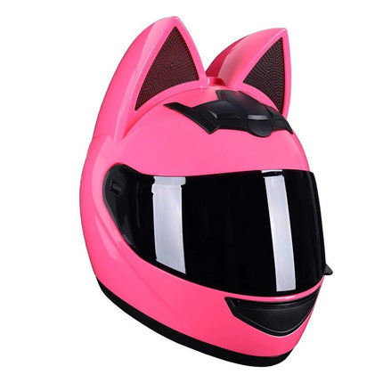 Motorcycle Helmet Cat Ear Full Face Helmet - Motorcycle Helmet - KEMiMOTO - Mad Fly Essentials
