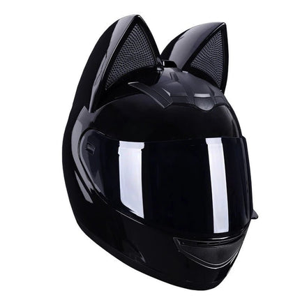 Motorcycle Helmet Cat Ear Full Face Helmet - Motorcycle Helmet - KEMiMOTO - Mad Fly Essentials