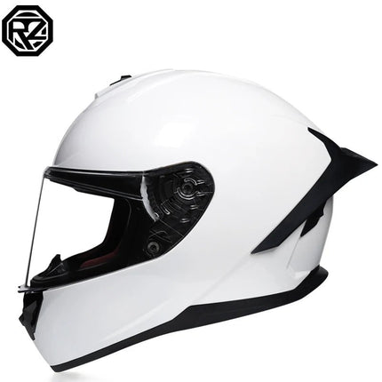 Motorcycle Helmet Cyril-966 DOT White Shell Riding Helmet - Motorcycle Helmet - Cyril - Mad Fly Essentials