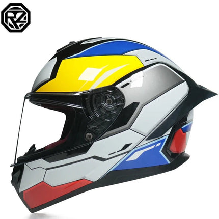 Motorcycle Helmet Cyril-966 DOT White Shell Riding Helmet - Motorcycle Helmet - Cyril - Mad Fly Essentials