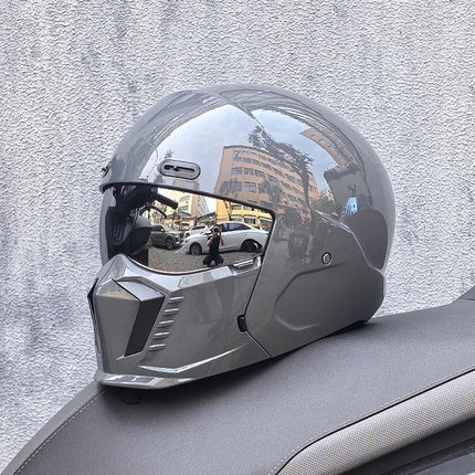 Motorcycle Helmet Double Visor 3D Dragon Helmet - Motorcycle Helmet - LVS - Mad Fly Essentials