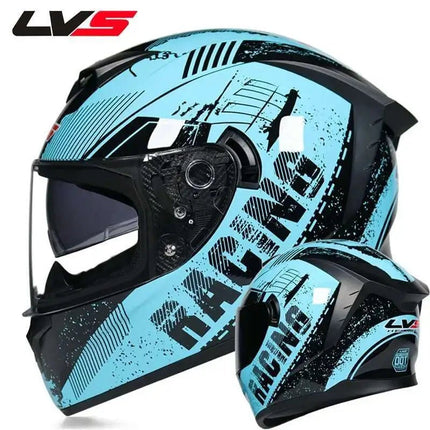 Motorcycle Helmet Double Visor 3D Dragon Helmet - Motorcycle Helmet - LVS - Mad Fly Essentials