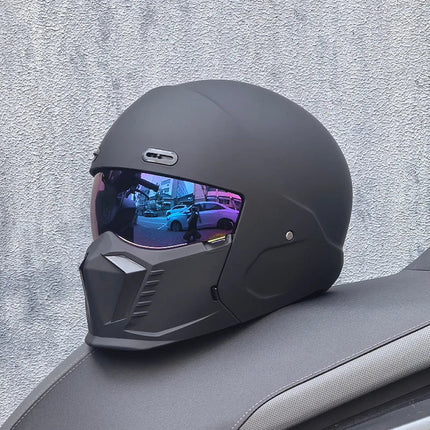 Motorcycle Helmet Double Visor 3D Dragon Helmet - Motorcycle Helmet - LVS - Mad Fly Essentials