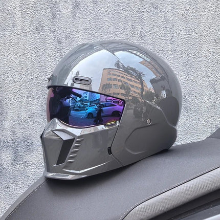 Motorcycle Helmet Double Visor 3D Dragon Helmet - Motorcycle Helmet - LVS - Mad Fly Essentials