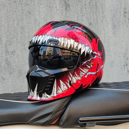 Motorcycle Helmet Full Face Combination Headphone Slot Helmets - Motorcycle Helmet - MT - Mad Fly Essentials