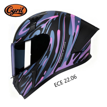 Motorcycle Helmet Lightweight Full Face White Beige Retro Helmet - Motorcycle Helmet - Herobiker - Mad Fly Essentials