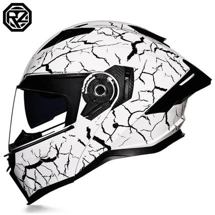 Motorcycle Helmet Orz full Face DOT Tribal Helmet - Motorcycle Helmet - Kemimoto - Mad Fly Essentials