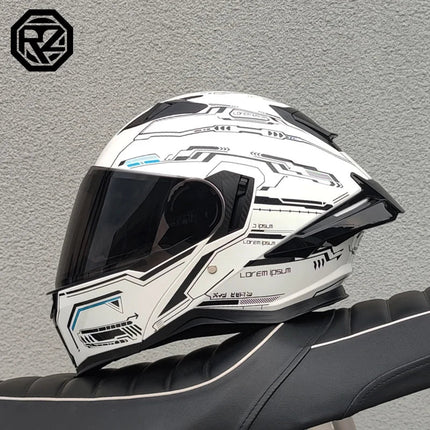 Motorcycle Helmet Orz full Face DOT Tribal Helmet - Motorcycle Helmet - Kemimoto - Mad Fly Essentials