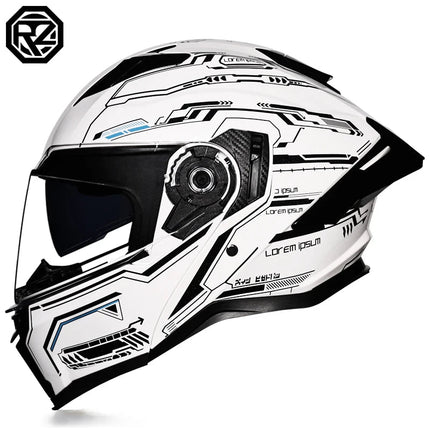 Motorcycle Helmet Orz full Face DOT Tribal Helmet - Motorcycle Helmet - Kemimoto - Mad Fly Essentials
