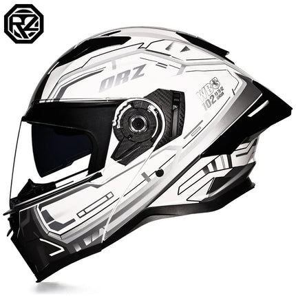 Motorcycle Helmet Orz full Face DOT Tribal Helmet - Motorcycle Helmet - Kemimoto - Mad Fly Essentials