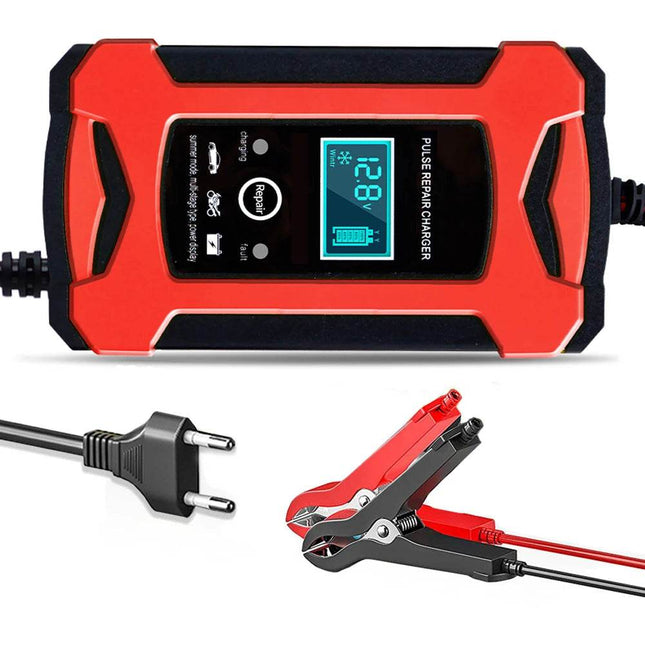 Motorcycle Intelligent Battery Charger Auto Essentials - Auto Essentials - EAFC - Mad Fly Essentials