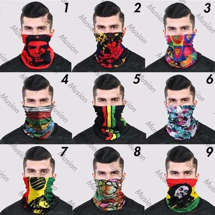 Multifunctional Red Series Motorcycle Balaclava - Balaclava - Musion - Mad Fly Essentials