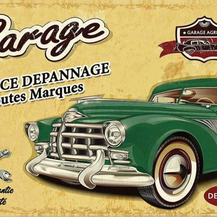 My Garage Rules Shop Mancave Wall Decor - Wall Decor - YQ - Decor - Mad Fly Essentials