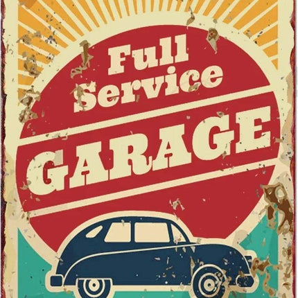 My Garage Rules Shop Mancave Wall Decor - Wall Decor - YQ - Decor - Mad Fly Essentials