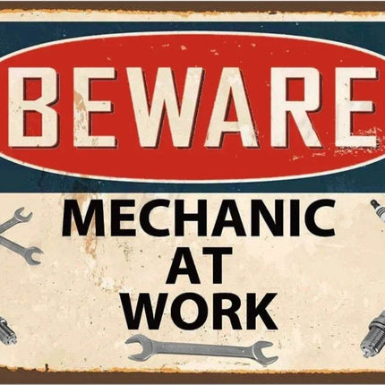 My Garage Rules Shop Mancave Wall Decor - Mad Fly Essentials