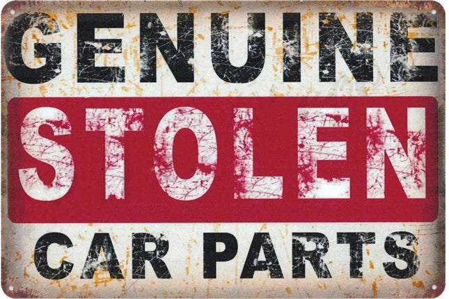 My Garage Rules Shop Mancave Wall Decor - Mad Fly Essentials