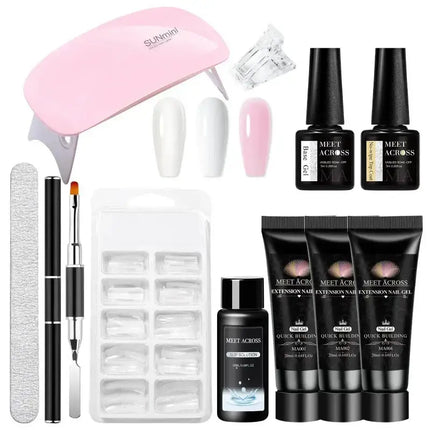 Nail Essentials 11pcs gel pink Manicure set - Nail Essentials - LILYCUTE - Mad Fly Essentials