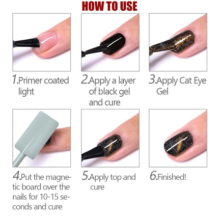 Nail Essentials 2pc Magnet Stick Cat Eye Nail Art Tools - Nail Essentials - FAERIE CAT - Mad Fly Essentials