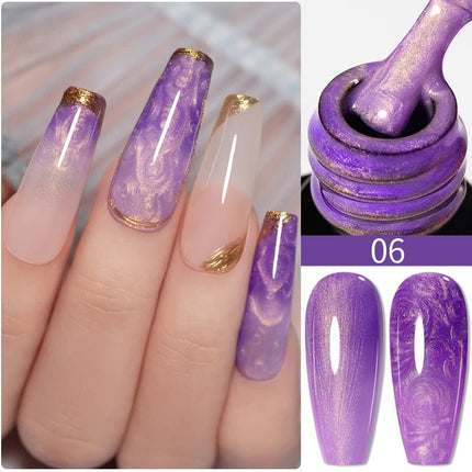 Nail Essentials 7.5ML Ocean Blue Cat Eye Nail Gel Polish - Nail Essentials - Born Pretty - Mad Fly Essentials