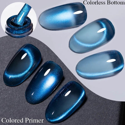 Nail Essentials 7.5ML Ocean Blue Cat Eye Nail Gel Polish - Nail Essentials - Born Pretty - Mad Fly Essentials