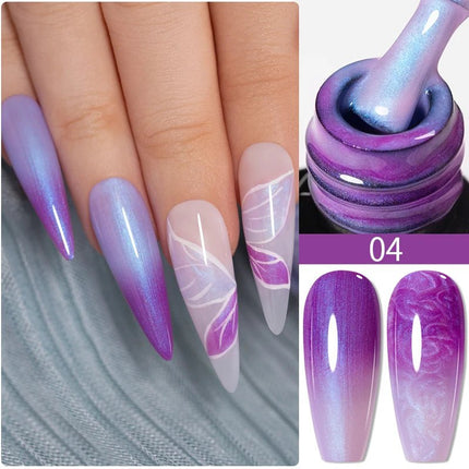 Nail Essentials 7.5ML Ocean Blue Cat Eye Nail Gel Polish - Nail Essentials - Born Pretty - Mad Fly Essentials