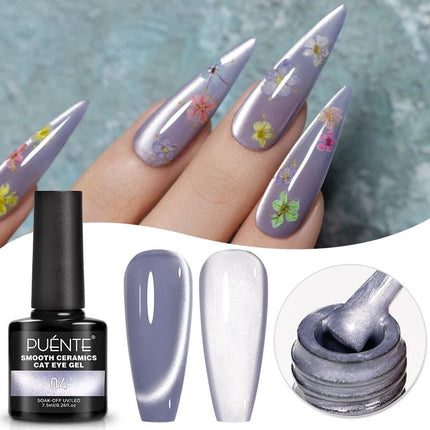 Nail Essentials 7.5ML Ocean Blue Cat Eye Nail Gel Polish - Nail Essentials - Born Pretty - Mad Fly Essentials