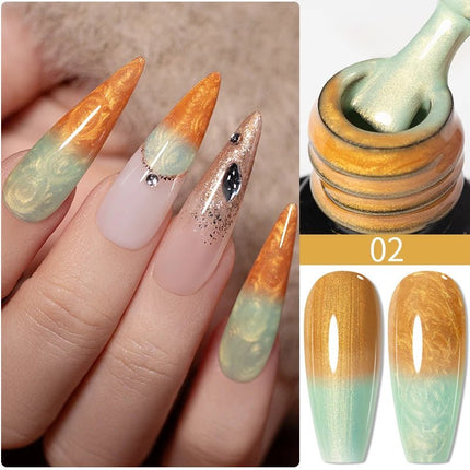 Nail Essentials 7.5ML Ocean Blue Cat Eye Nail Gel Polish - Nail Essentials - Born Pretty - Mad Fly Essentials