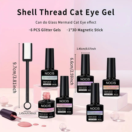 Nail Essentials Cat Eye Gel Nail Polish Set - Nail Essentials - Timistory - Mad Fly Essentials