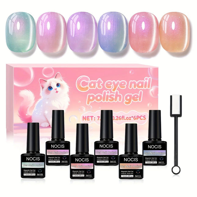 Nail Essentials Cat Eye Gel Nail Polish Set - Nail Essentials - Timistory - Mad Fly Essentials