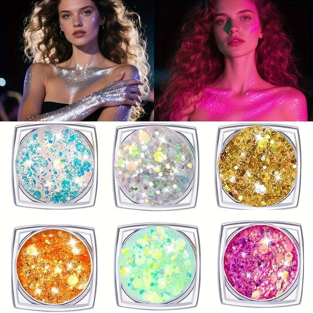 Nail Essentials Glitter Mardi Gras Christmas Birthday Seasonal Decor - Nail Essentials - Julystar - Mad Fly Essentials