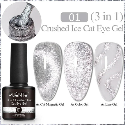 Nail Essentials Green Crystal Cat Magnetic Gel Polish - Nail Essentials - Rikonka - Mad Fly Essentials