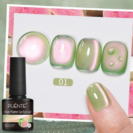 Nail Essentials Green Crystal Cat Magnetic Gel Polish - Nail Essentials - Rikonka - Mad Fly Essentials