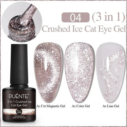 Nail Essentials Green Crystal Cat Magnetic Gel Polish - Nail Essentials - Rikonka - Mad Fly Essentials