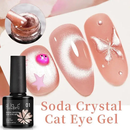 Nail Essentials Pink Light Cat Magnetic Gel Polish - Nail Essentials - LILYCUTE - Mad Fly Essentials