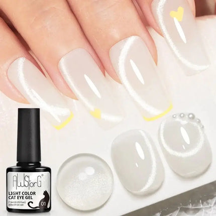 Nail Essentials Pink Light Cat Magnetic Gel Polish - Nail Essentials - LILYCUTE - Mad Fly Essentials