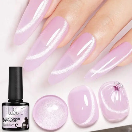 Nail Essentials Pink Light Cat Magnetic Gel Polish - Nail Essentials - LILYCUTE - Mad Fly Essentials