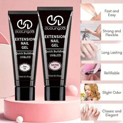 Nail Essentials Poly Nail Gel Kit - 14 Colors Starter Kit - Nail Essentials - Timistory - Mad Fly Essentials