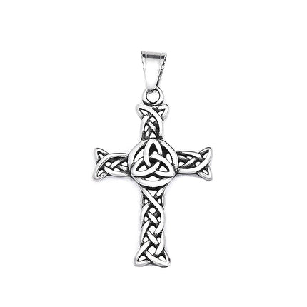 Necklace Men Stainless Cross Chain Pendant - Necklace - MeMolissa - Mad Fly Essentials