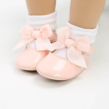 Newborn Baby Girl Bowknot First Walker Shoes Kids Footwear - Kids Footwear - Meckior - Mad Fly Essentials